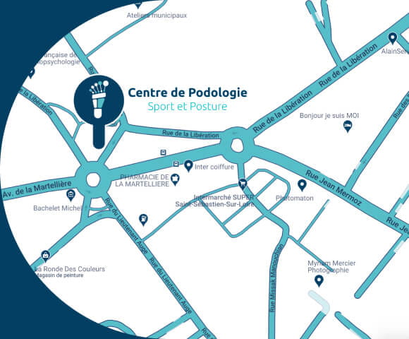 Adresse du Centre de Podologie - Sport et Posture